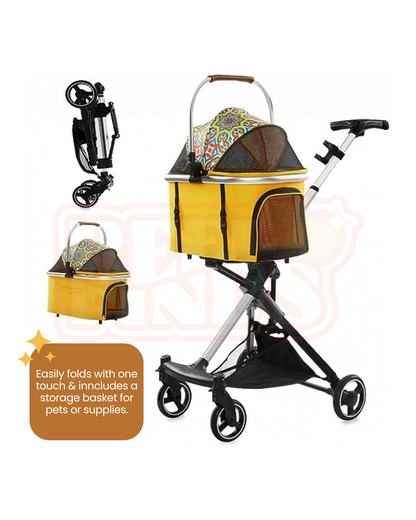 Fur Friends | Lightweight Folding Pet Stroller 360°